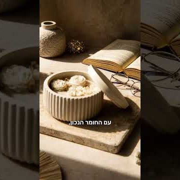 תצוגת הסרטון: נרות בבית בתוך כחצי שעה