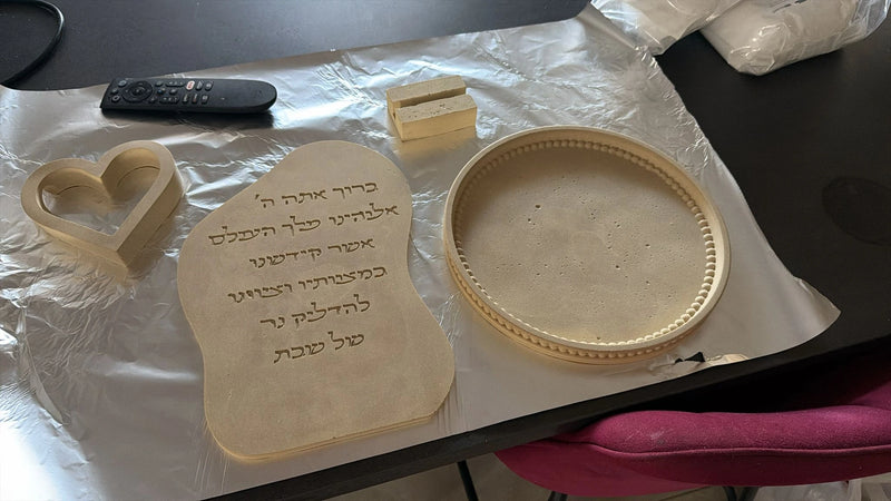 סהרה פולימרית - בטון טמפר 