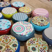 סדנת עיצוב שרפרף מצמיגים - גיבוש צוותים - גרייש