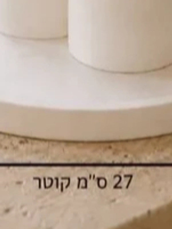 תבנית סיליקון מגש עגול 27 ס״מ עם דופן