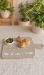 תבנית מגש לבטון פולימרי עם ידית 